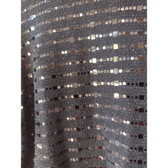 Clara Sunwoo Shimmer Top Small Signature Cold Shoulder Black New - Picture 5 of 7